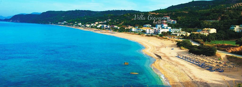 Villa Giovanni Paralia Vrachou Exteriér fotografie